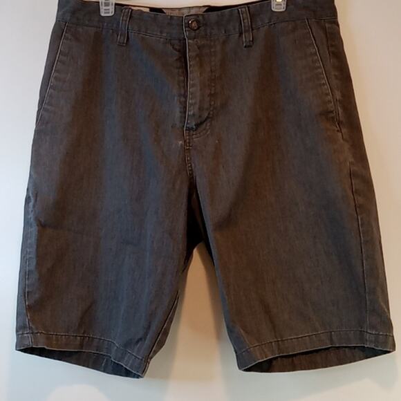 Volcom Shorts Hiking Fishing Outdoor Boat Shorts Casual Men's Sz 34 Gray NICE! - Picture 11 of 16